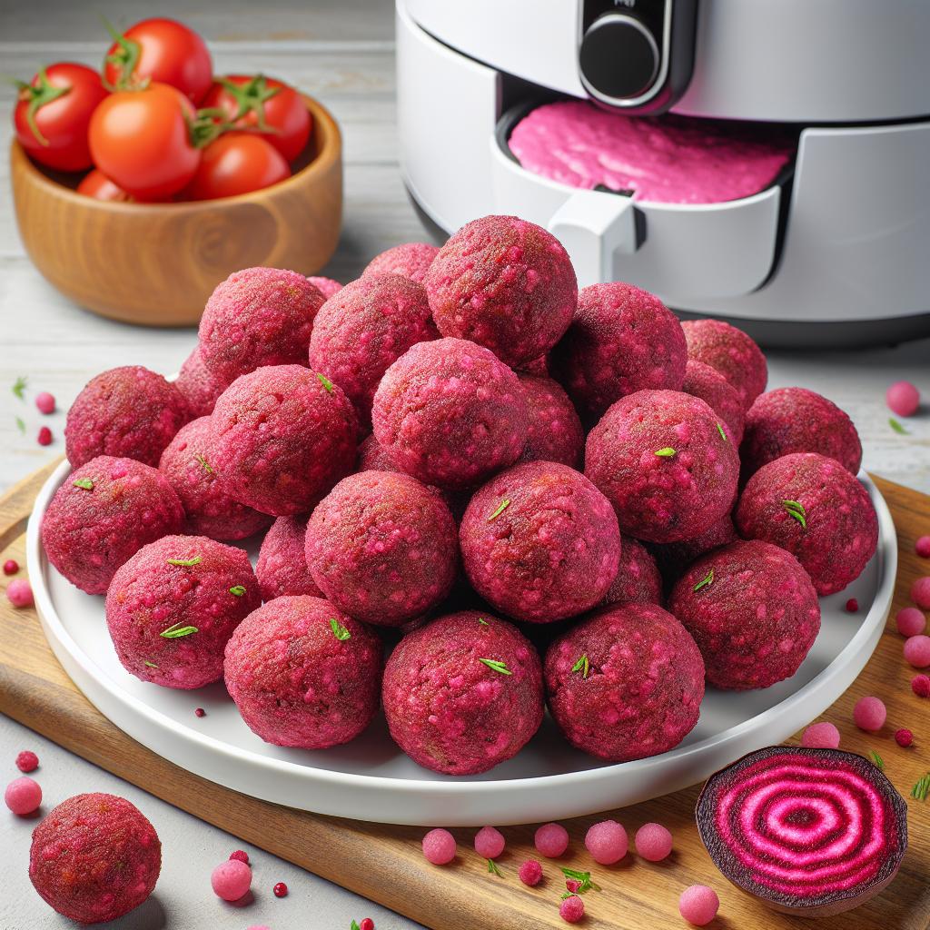 Beetroot Falafel