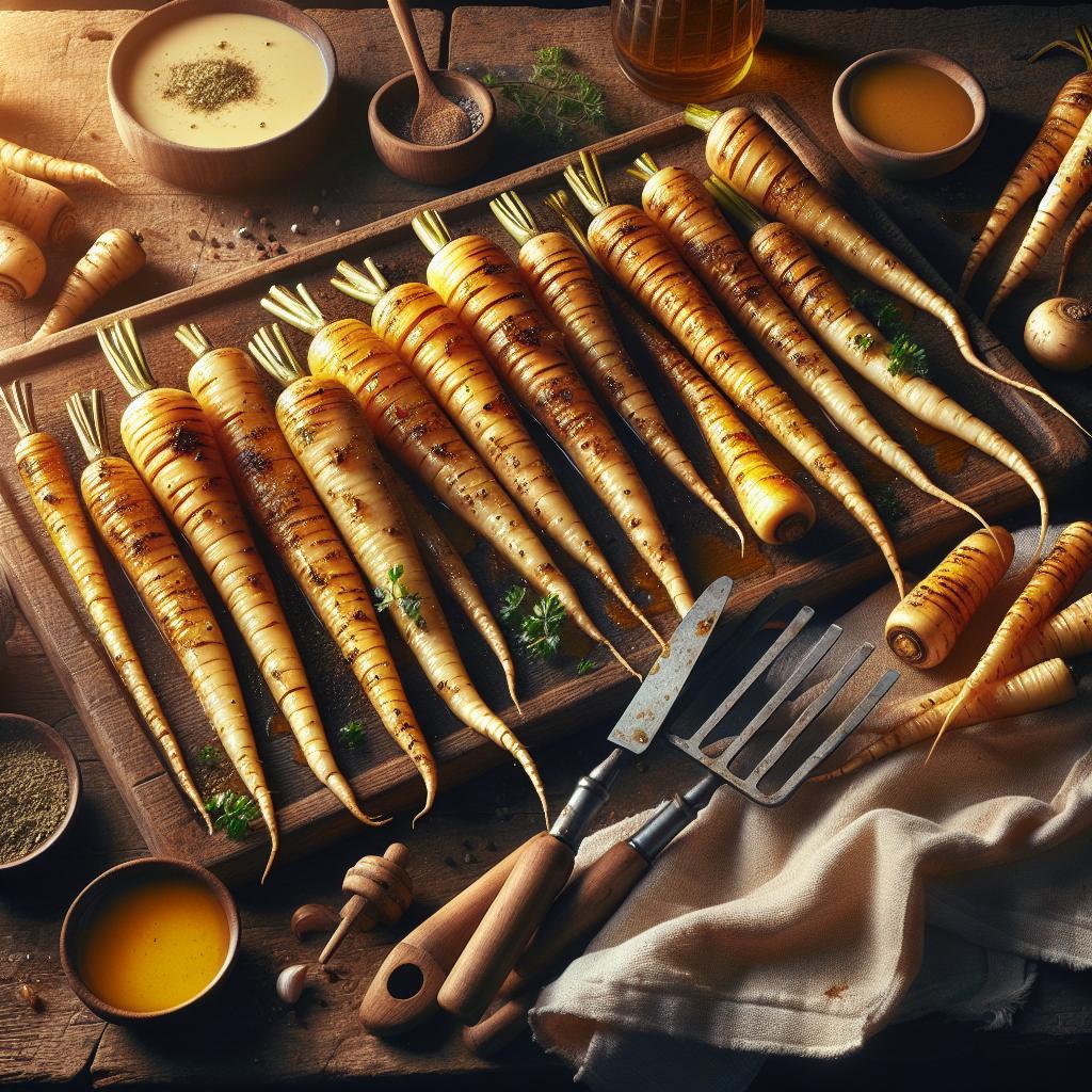 Roasted Parsnips
