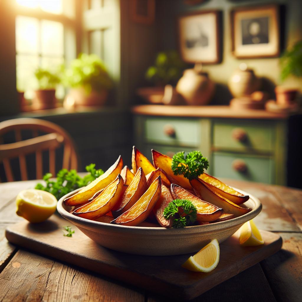 Roasted Celeriac Wedges
