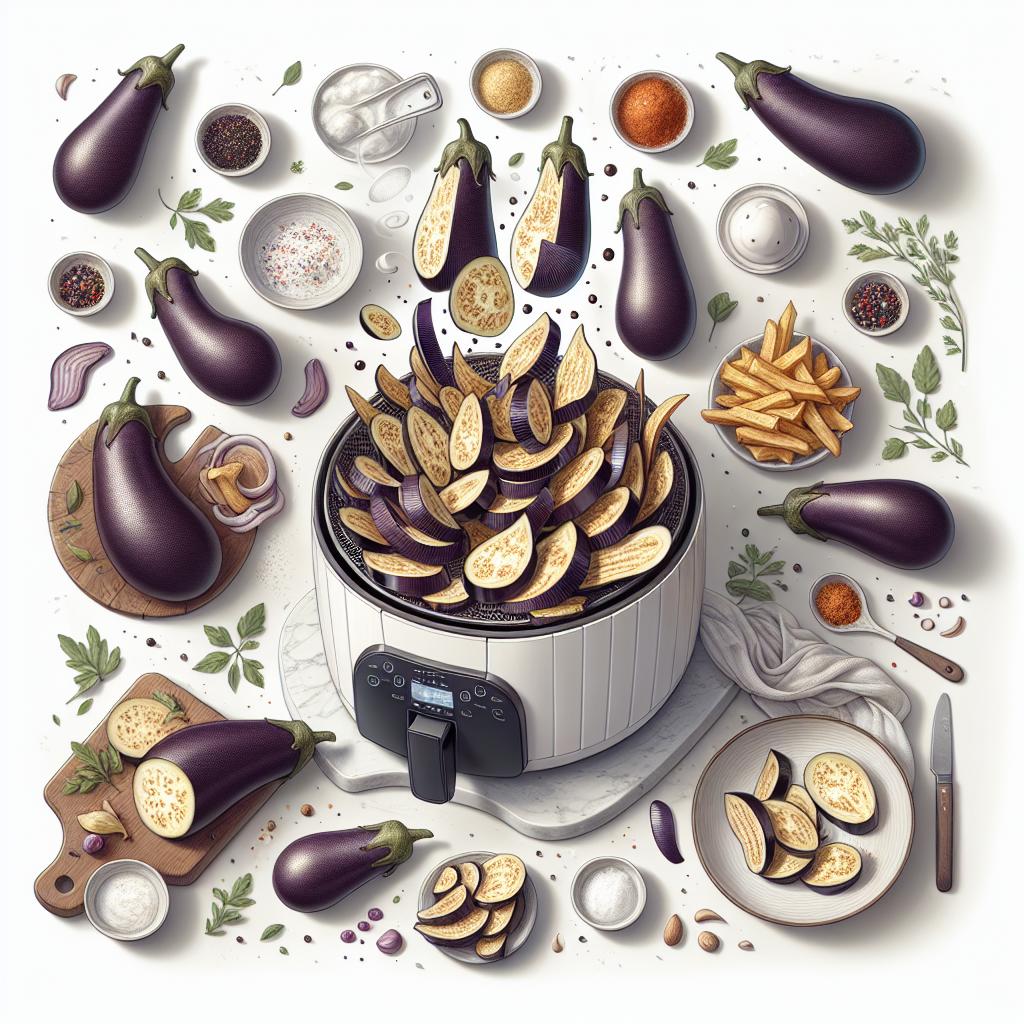 Eggplant fries
