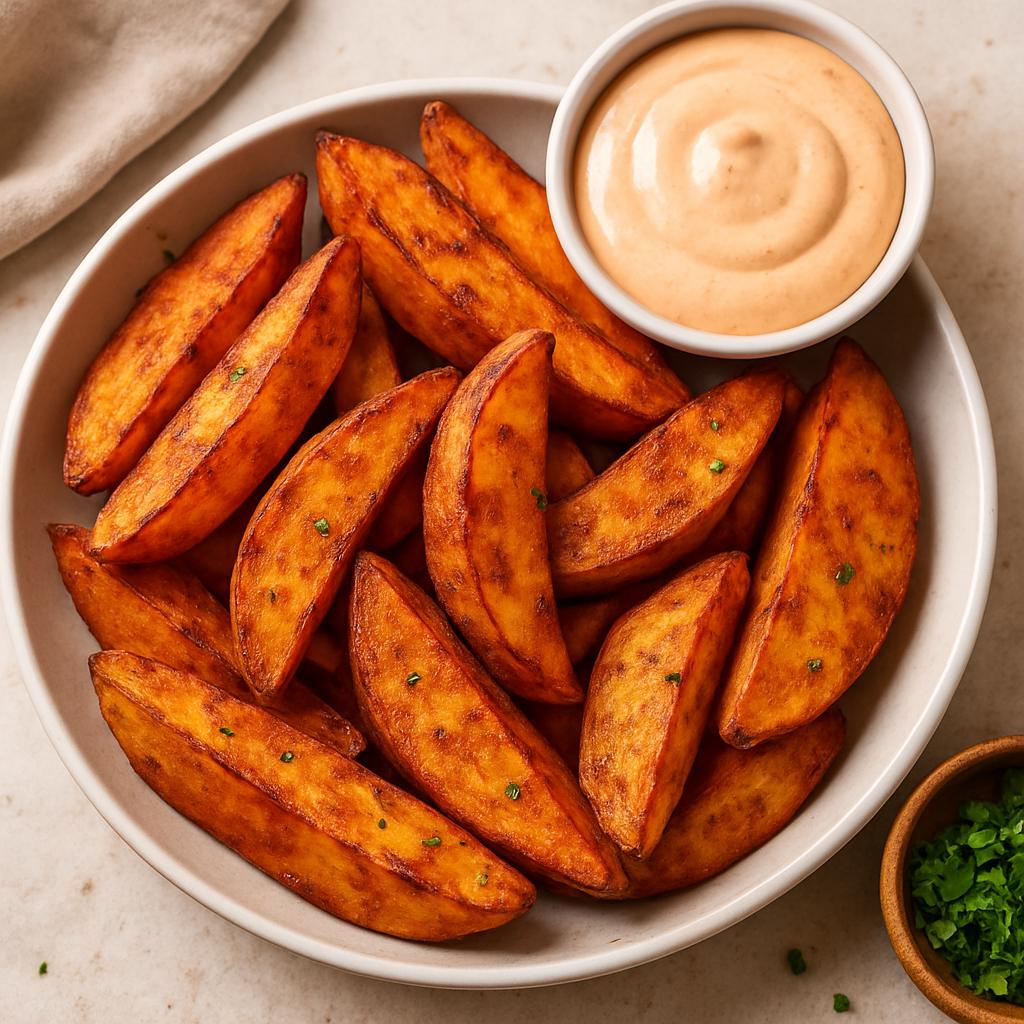 Smoked Paprika Potato Wedges