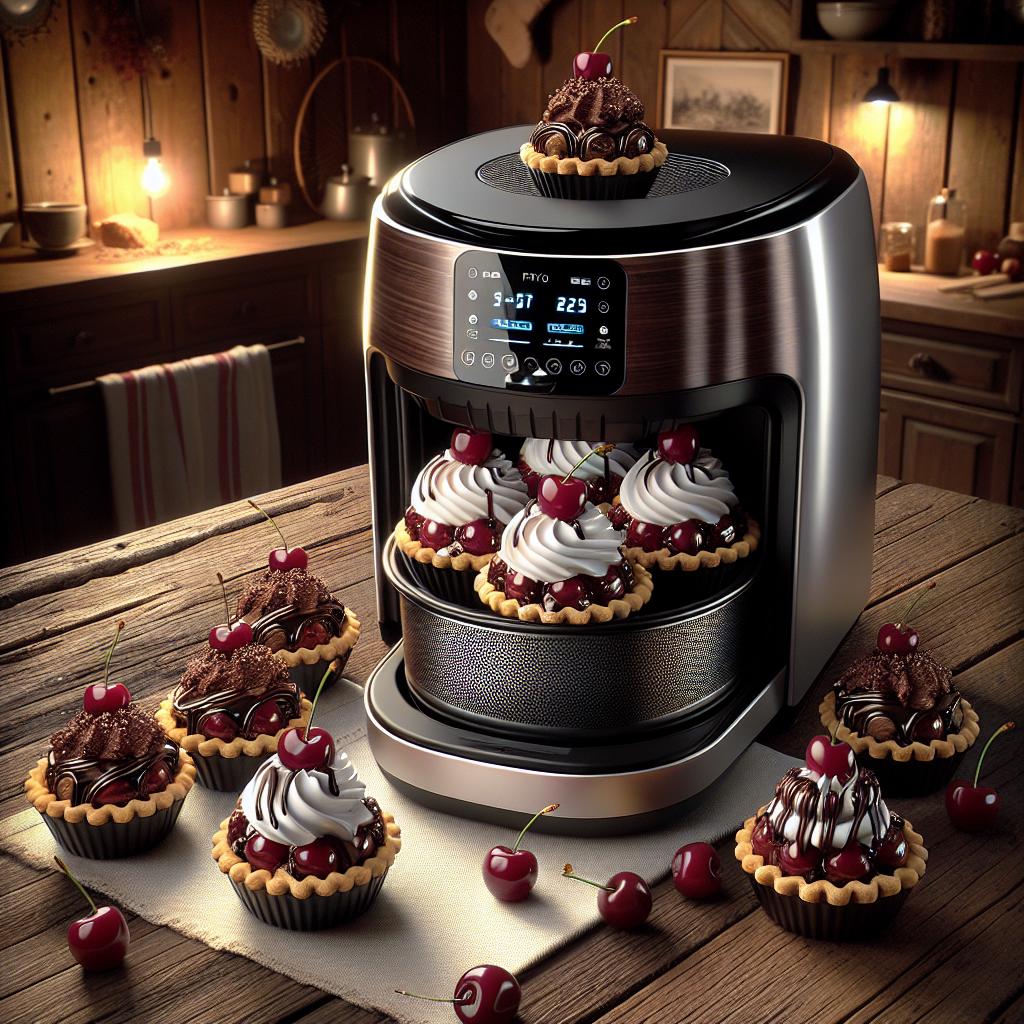 Air-Fried Black Forest Tartlets