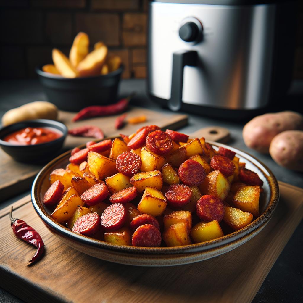 Crispy Chorizo and Potato Hash
