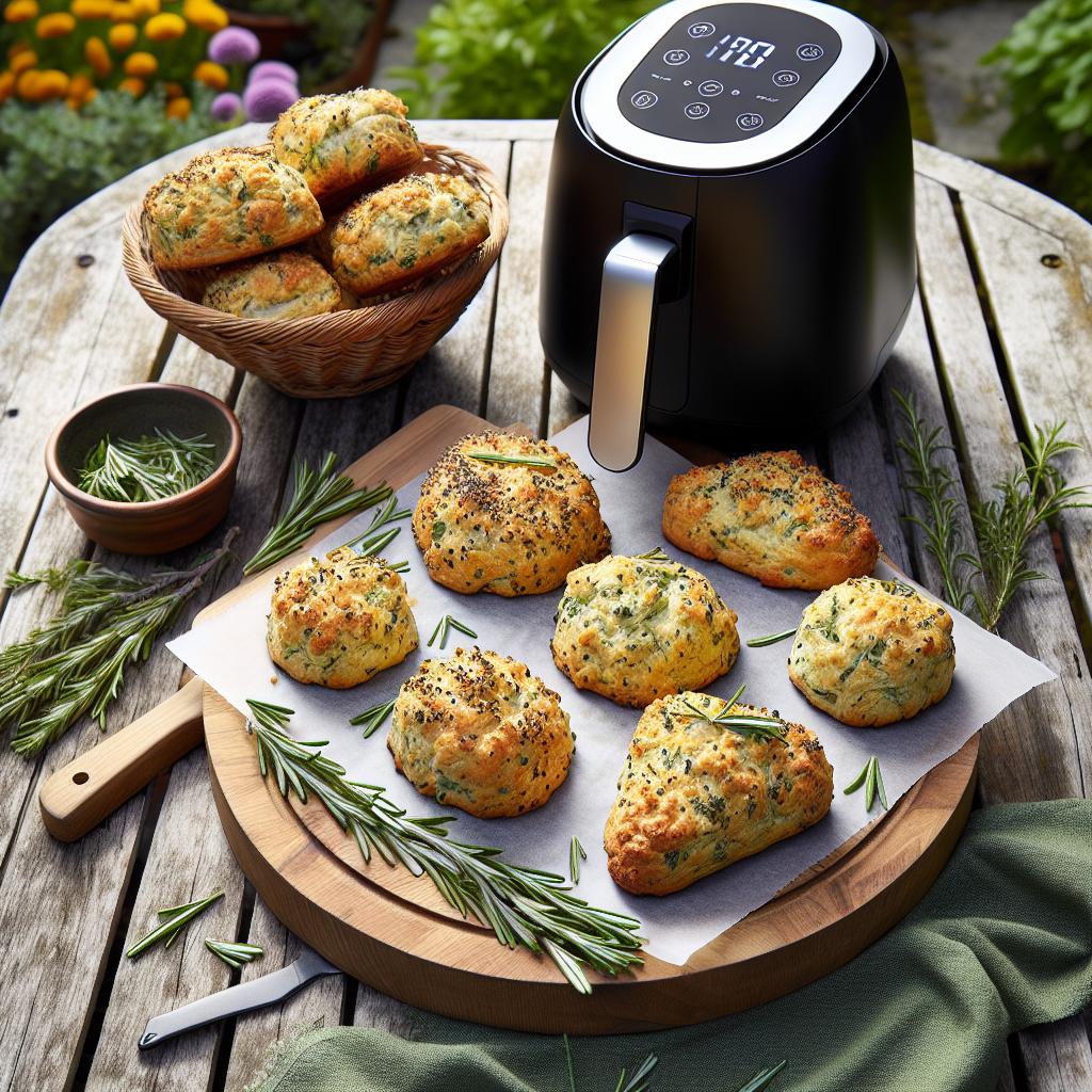 Rosemary and Chive Scones