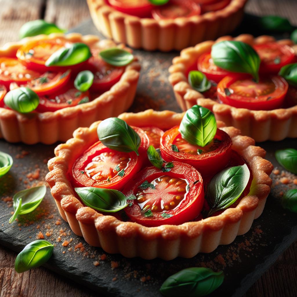 Tomato Basil Tartelettes