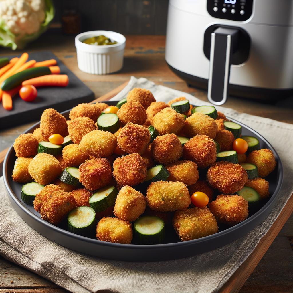 Panko-Crusted Vegetable Bites