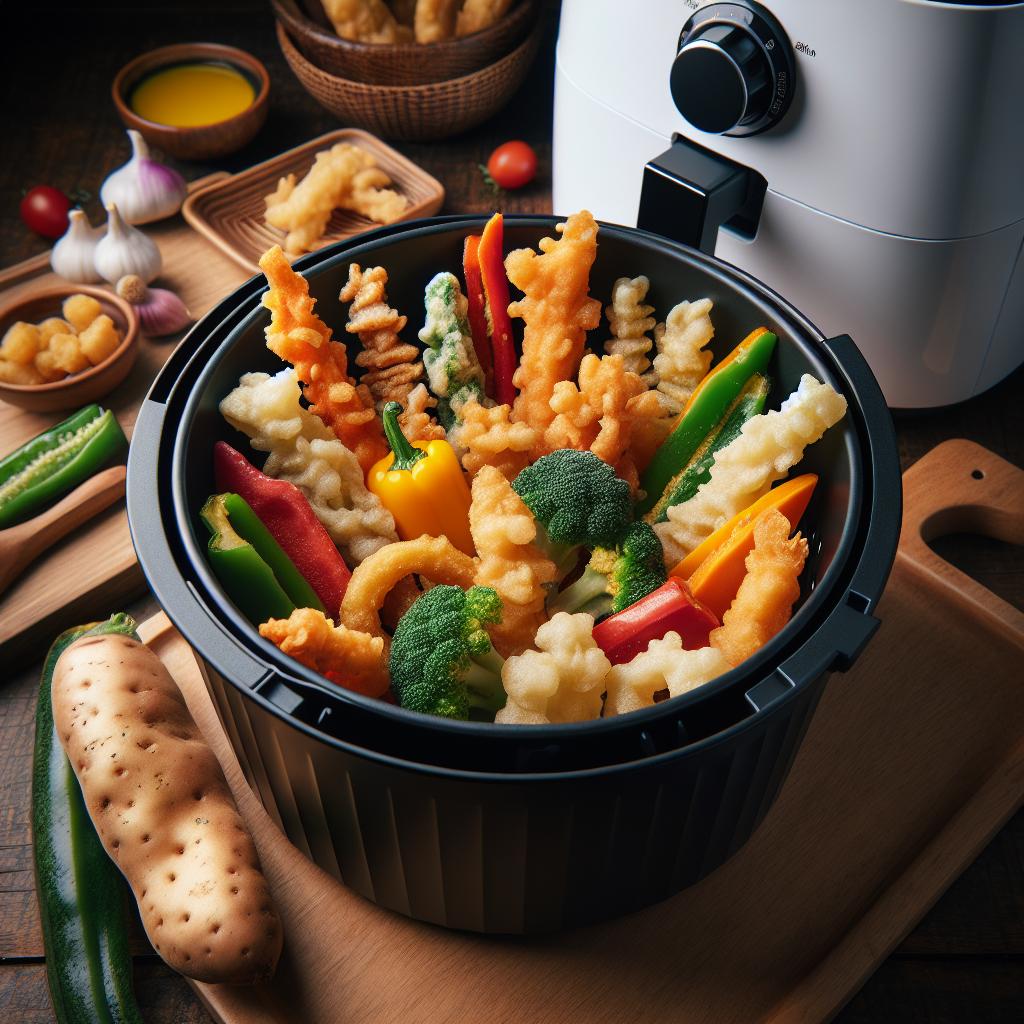 Crispy Tempura Vegetables