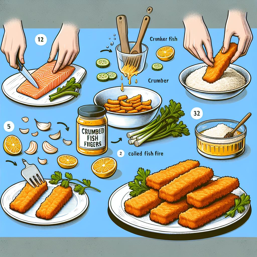 Crumbed Fish Fingers