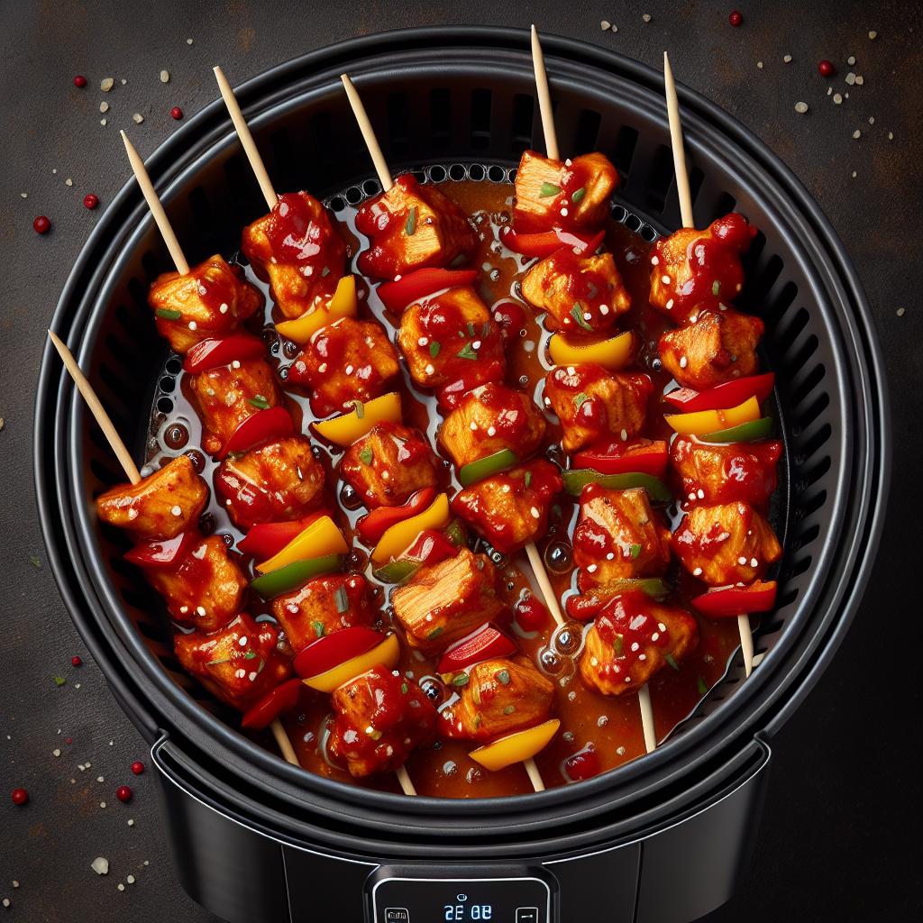 Gochujang Chicken Skewers