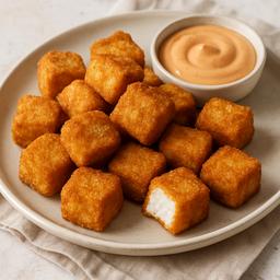 Crispy Marshmallow Tofu Nuggets