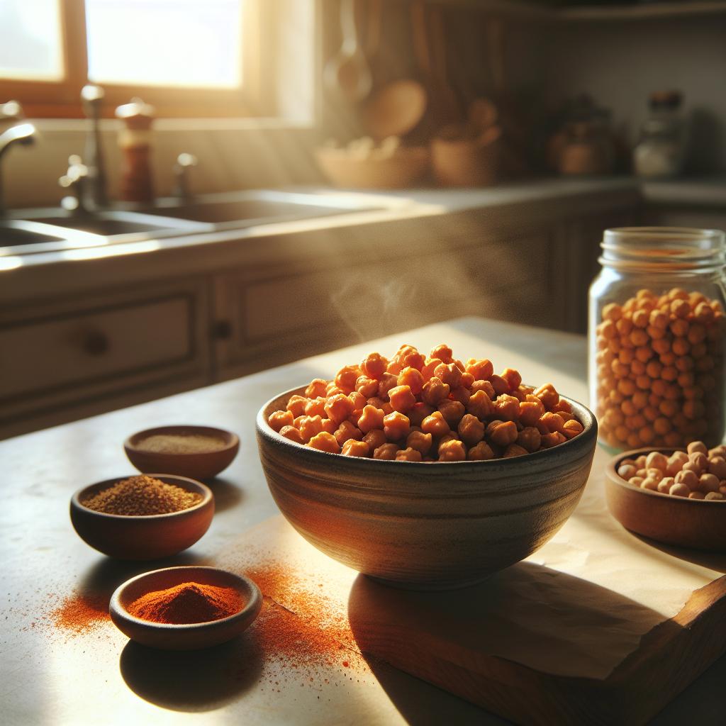 Roasted chickpeas