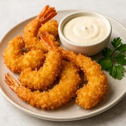 Crispy Panko-Crusted Prawns