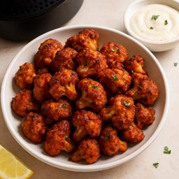 Crispy BBQ Cauliflower Bites