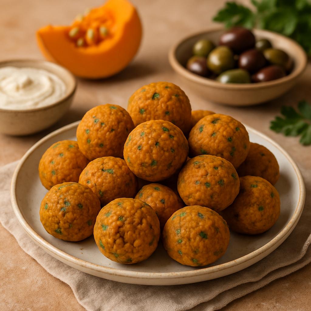 Pumpkin Falafel Balls