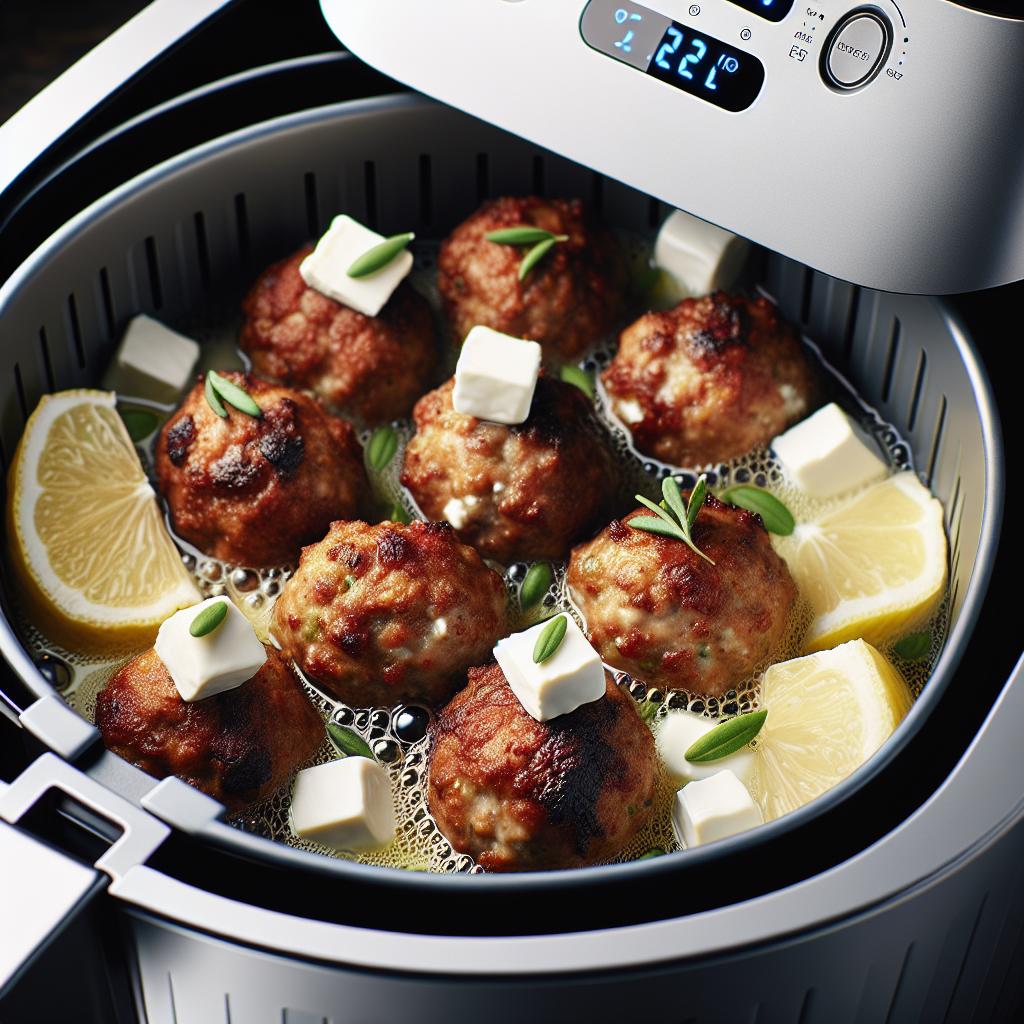 Lamb and Feta Meatballs