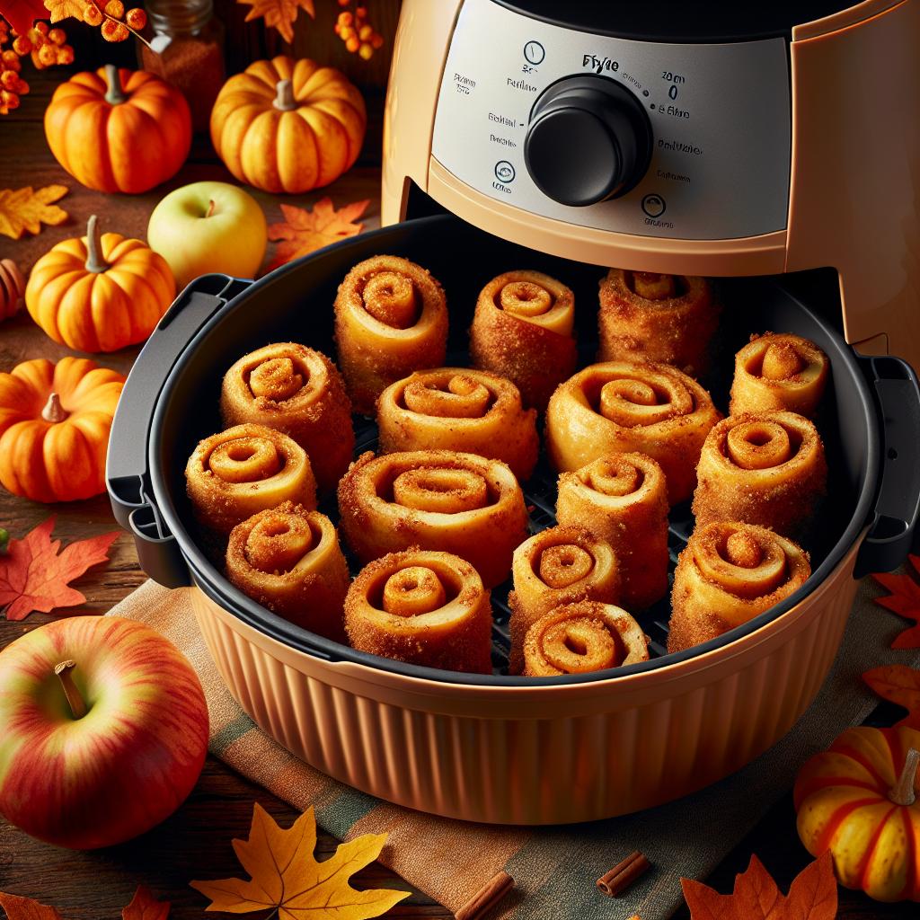 Pumpkin Spiced Apple Rolls