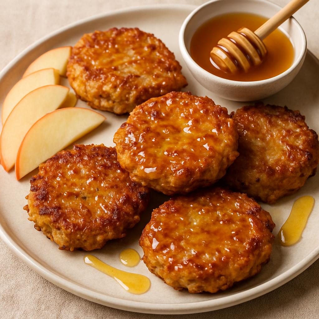 Honey-Glazed Parsnip and Apple Fritters