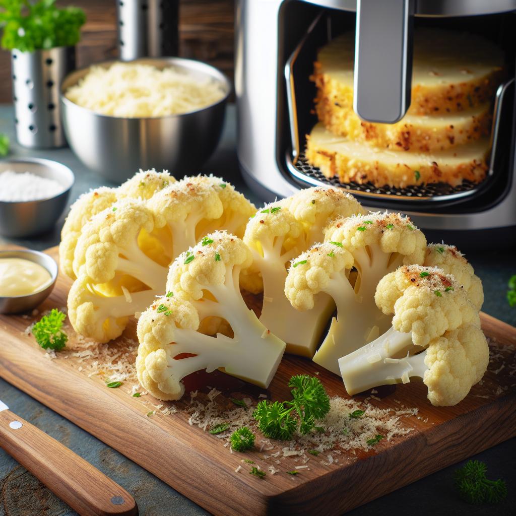 Parmesan Cauliflower Steak