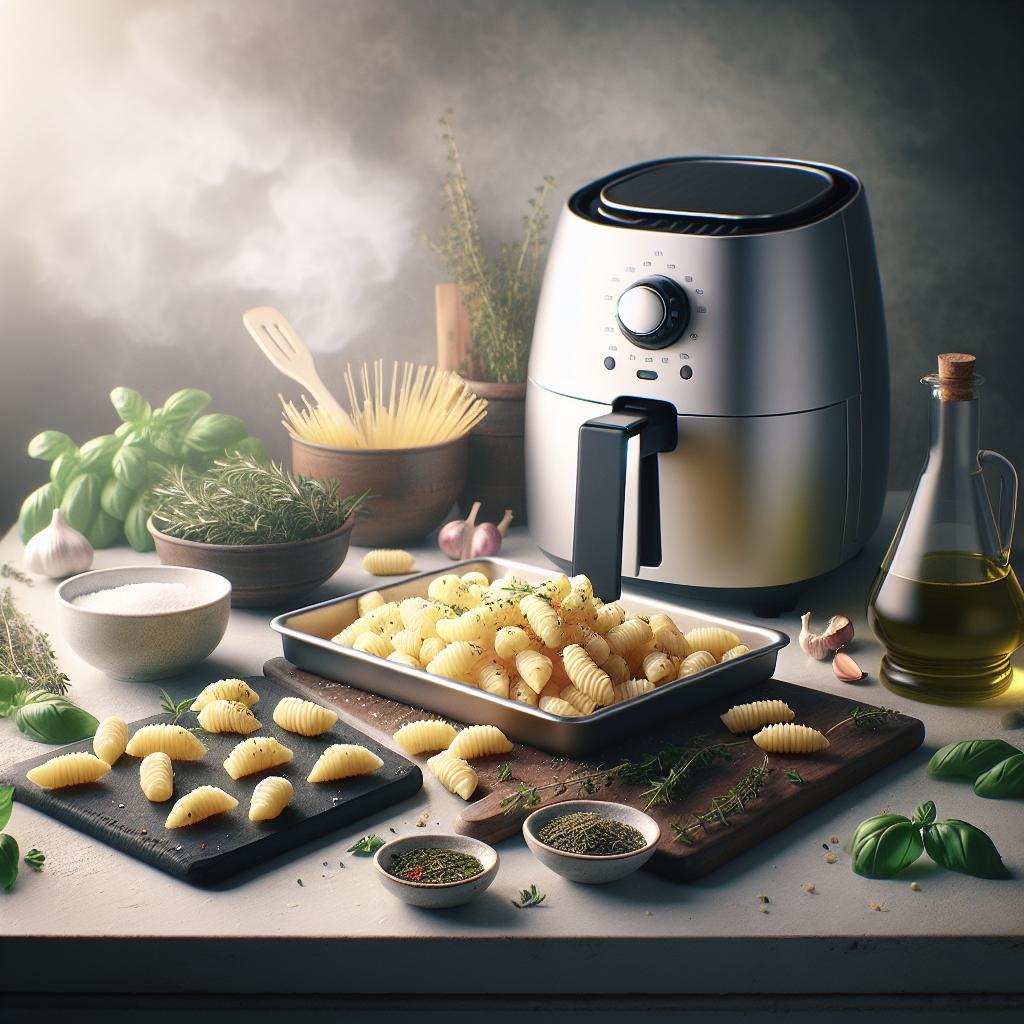 Herby Air Fryer Gnocchi
