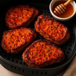 Spicy Honey Glazed Pork Chops