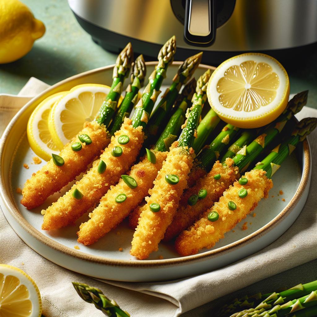 Crispy Lemon Asparagus