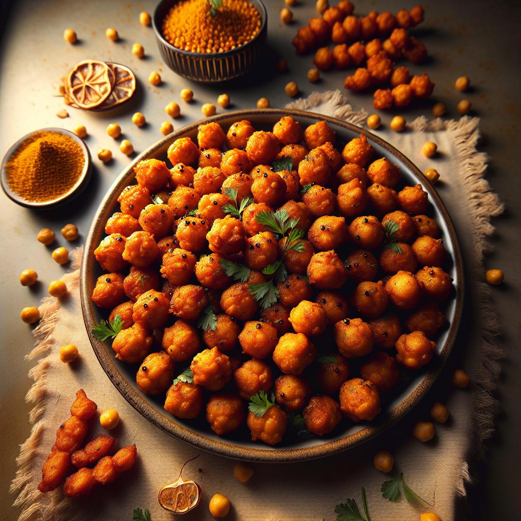 Crispy Chickpea Tikka