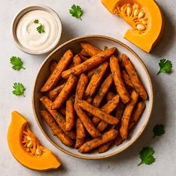 Moroccan Spiced Pumpkin Fries