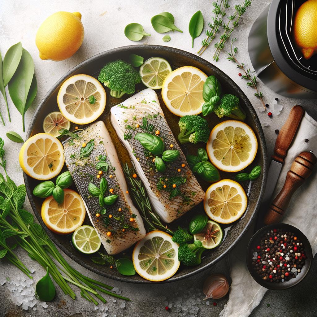 Lemon and Herb Crusted Cod Loins