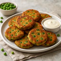 NEW - Crispy Green Pea Fritters