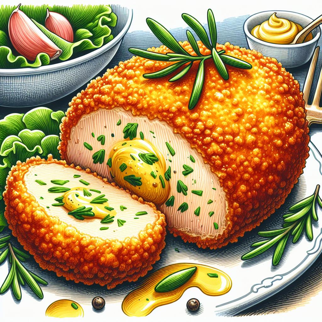 Crispy Chicken Kiev