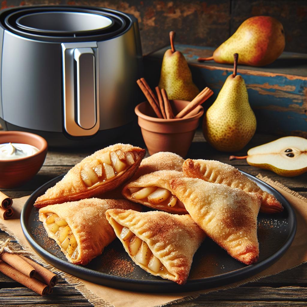 Pear and Cinnamon Turnovers