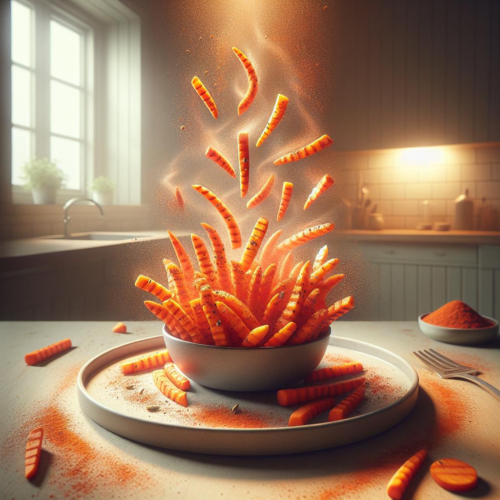Smoky Paprika Carrot Fries