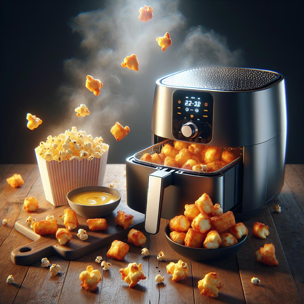 Crispy Halloumi Popcorn