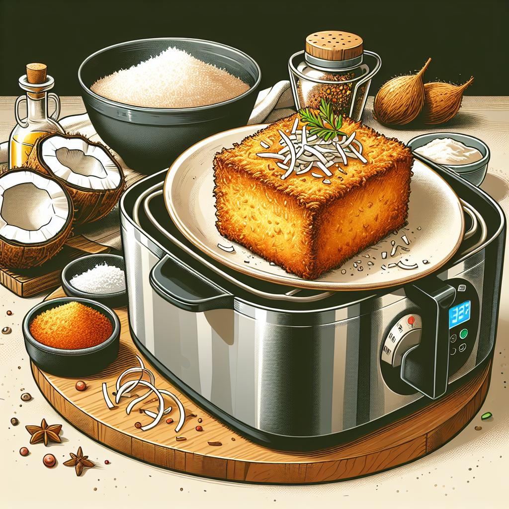 Coconut Crusted Tofu