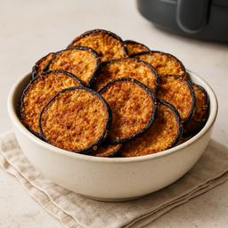 Crispy Aubergine Chips