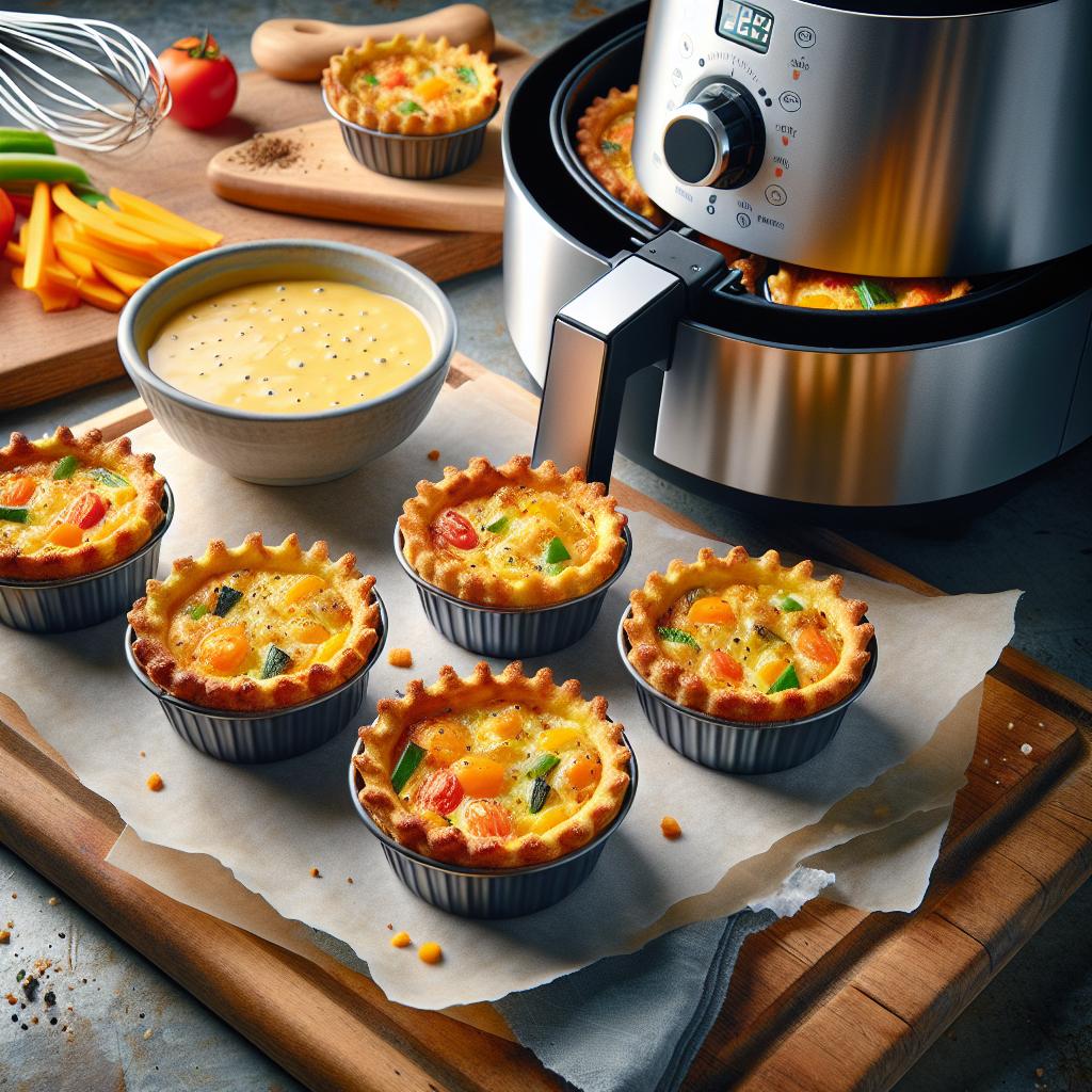 Air Fryer Mini Quiches