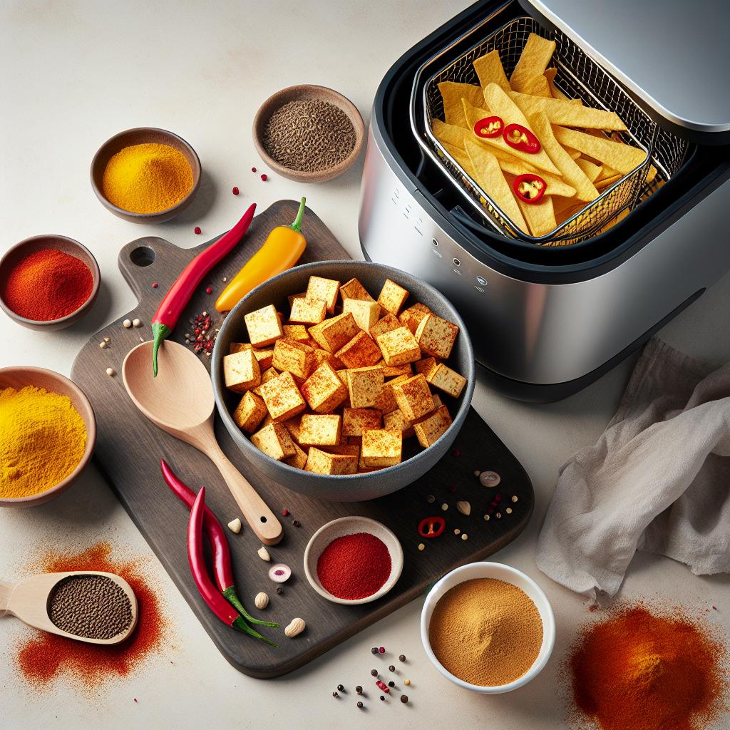 Spiced Tofu Crisps