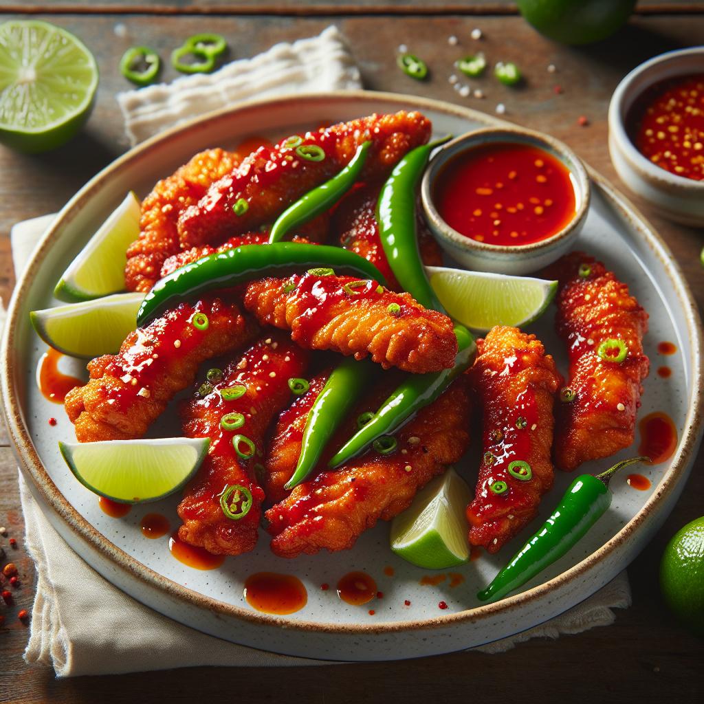 Sriracha Lime Chicken Tenders