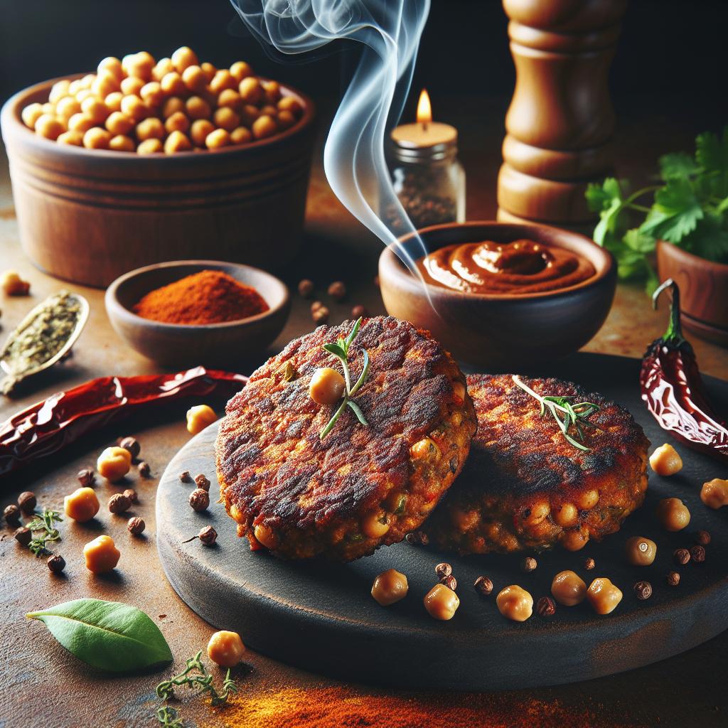 Smoky Chipotle Chickpea Patties