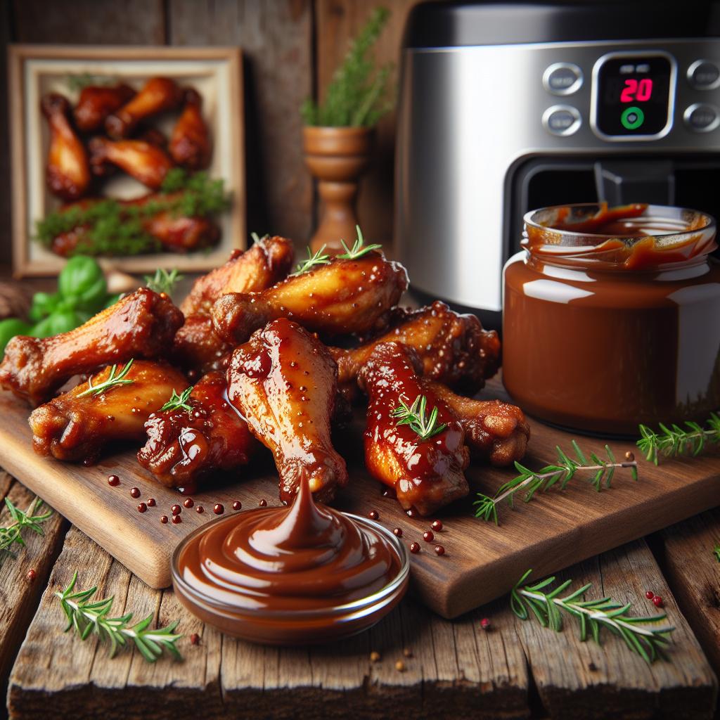 Marmite Glazed Chicken Wings