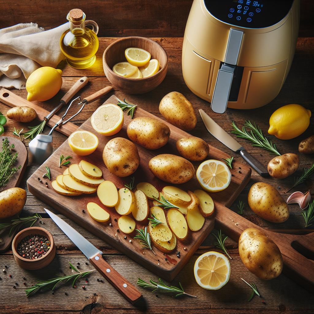 Lemon and Herb Roasted Potatoes