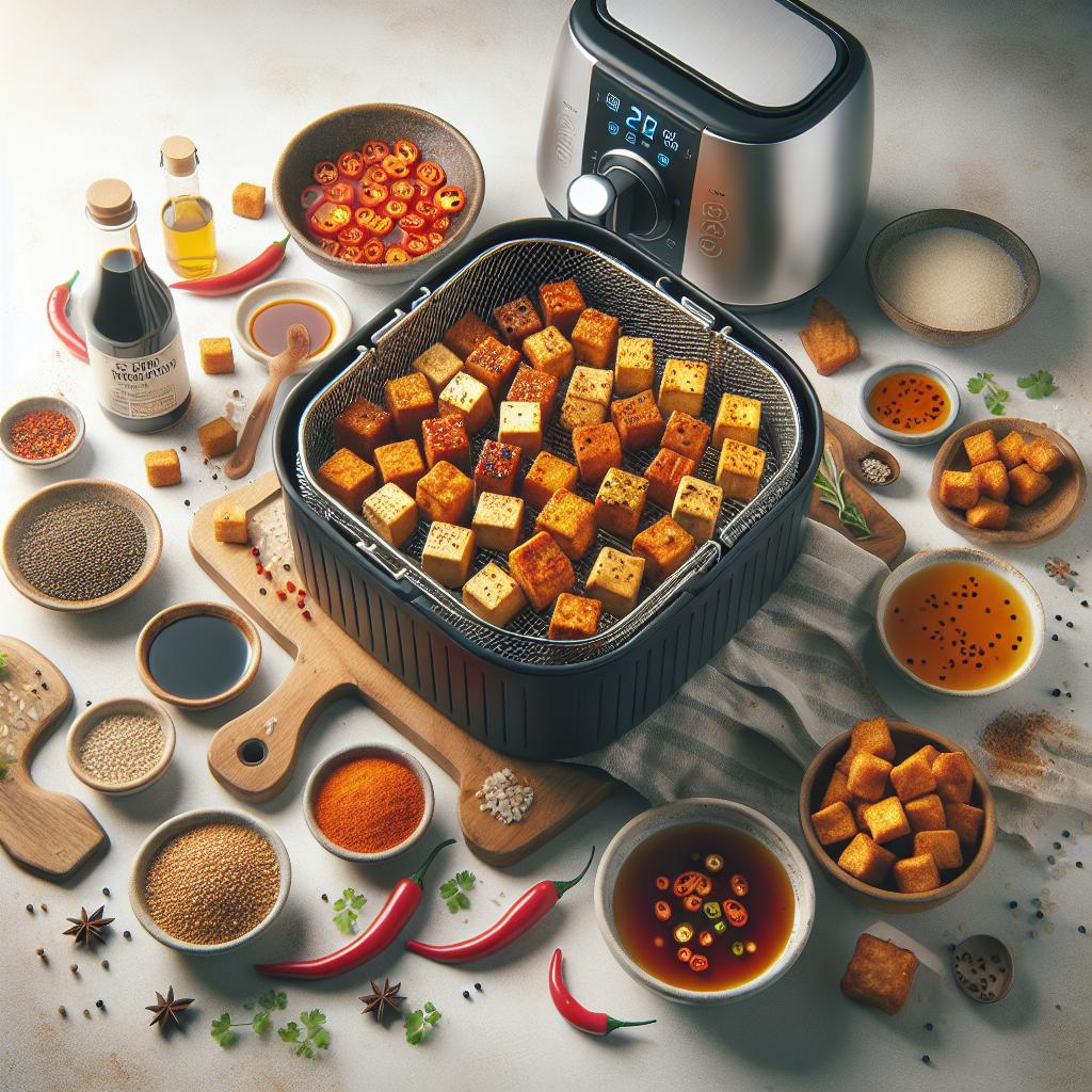 Szechuan Tofu Bites