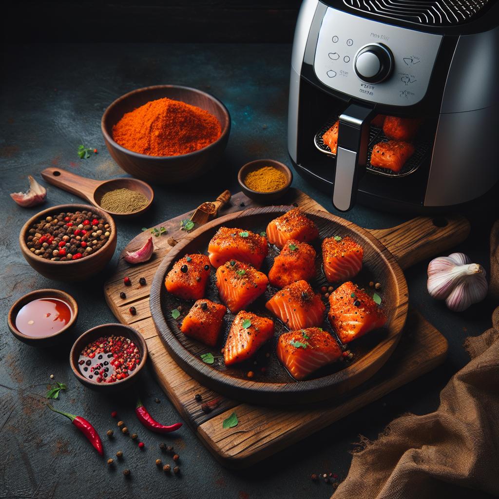 Tandoori Salmon Bites