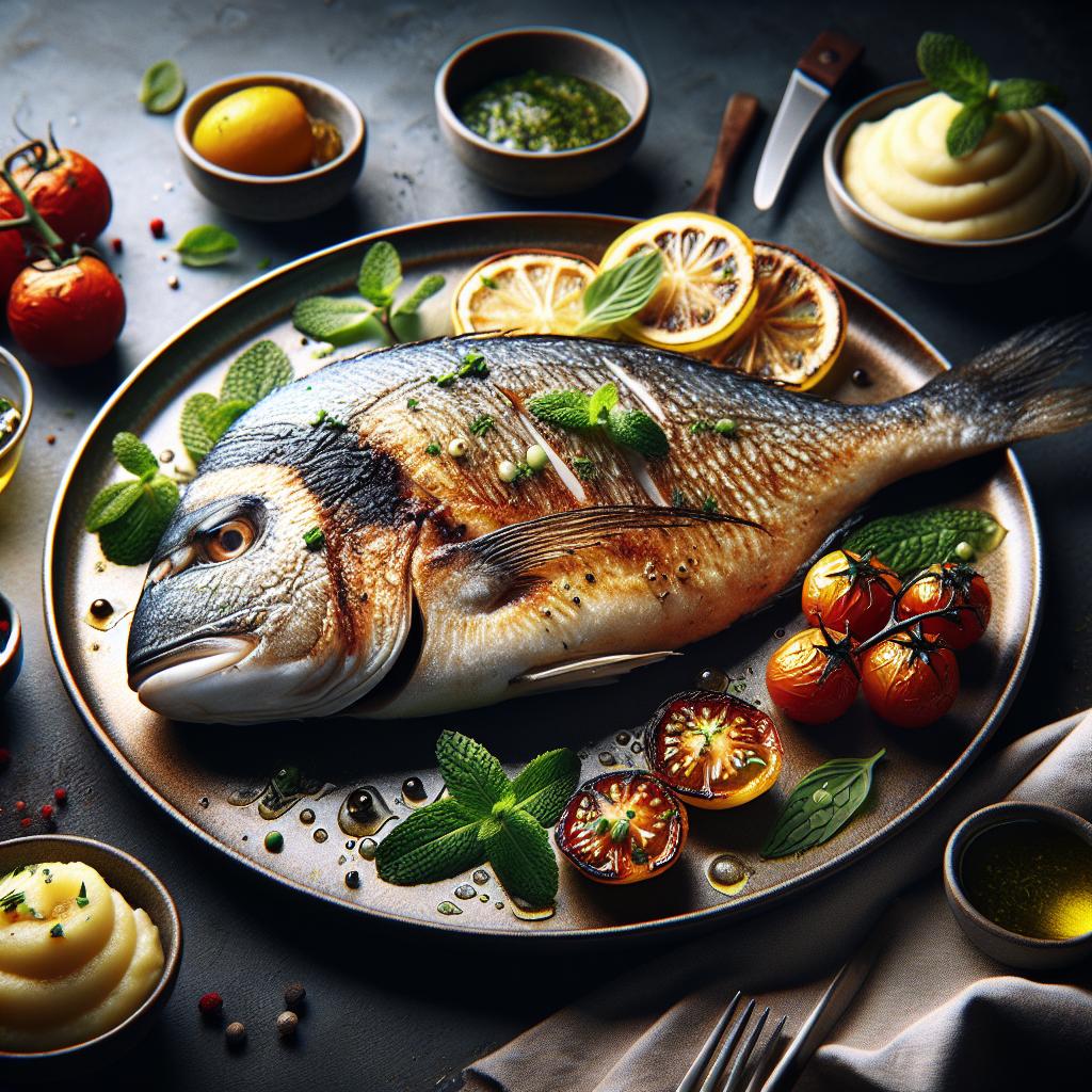 Herb-Crusted Sea Bream
