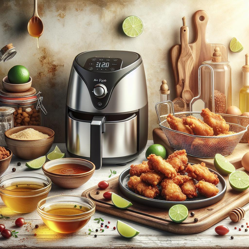 Crispy Honey Lime Chicken Bites