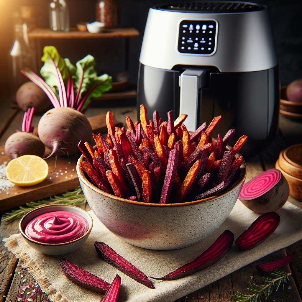 Crispy Air Fryer Beet Fries