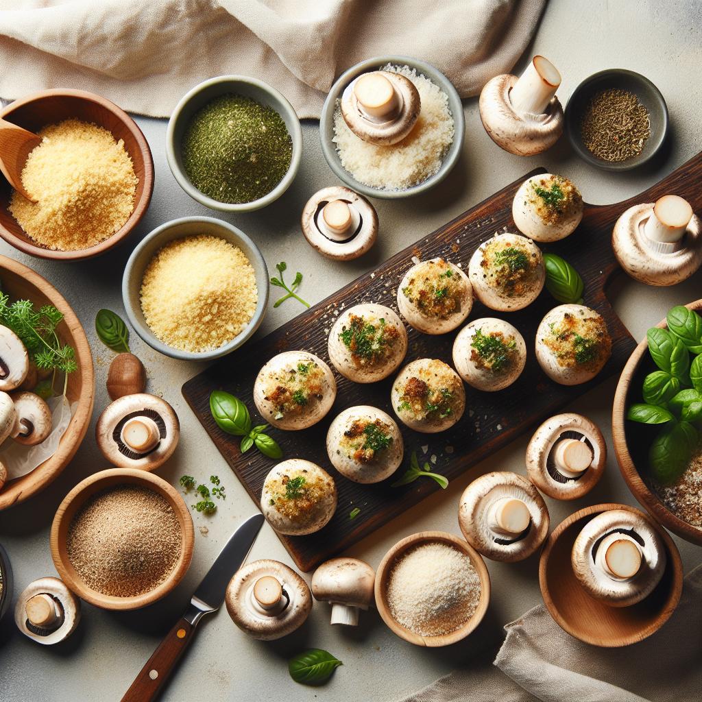 Stuffed mushrooms