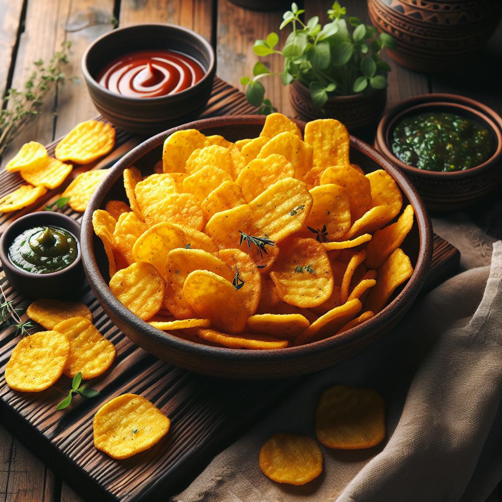Crispy Polenta Chips