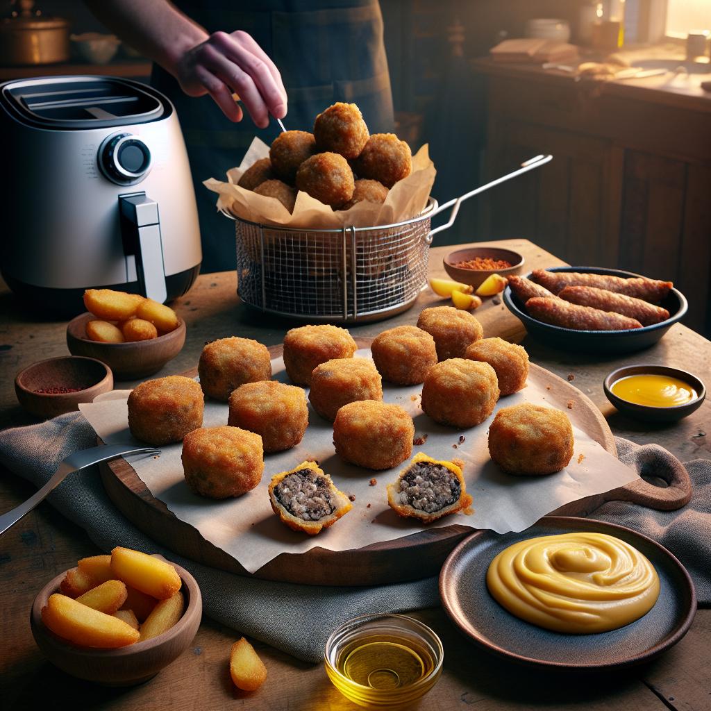 Battered Haggis Bites