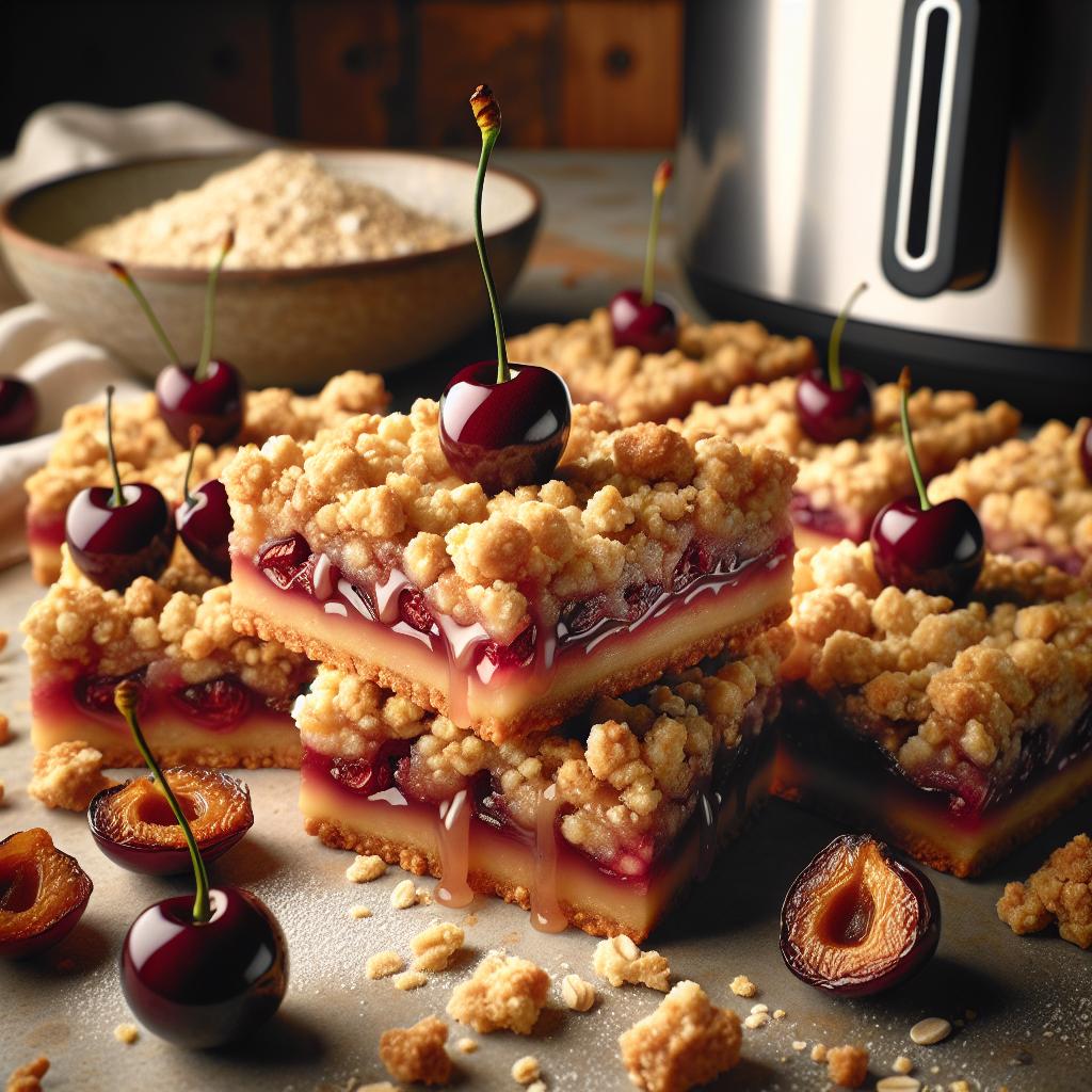 Cherry Crumble Bars